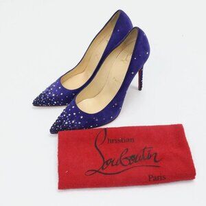 Christian Louboutin Veau Velours Gravitanita 100 Pumps Size 8 US/38 EU